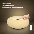 Lampe de table tactile USB — Éclairage RGB à 16 couleurs avec intensité réglable