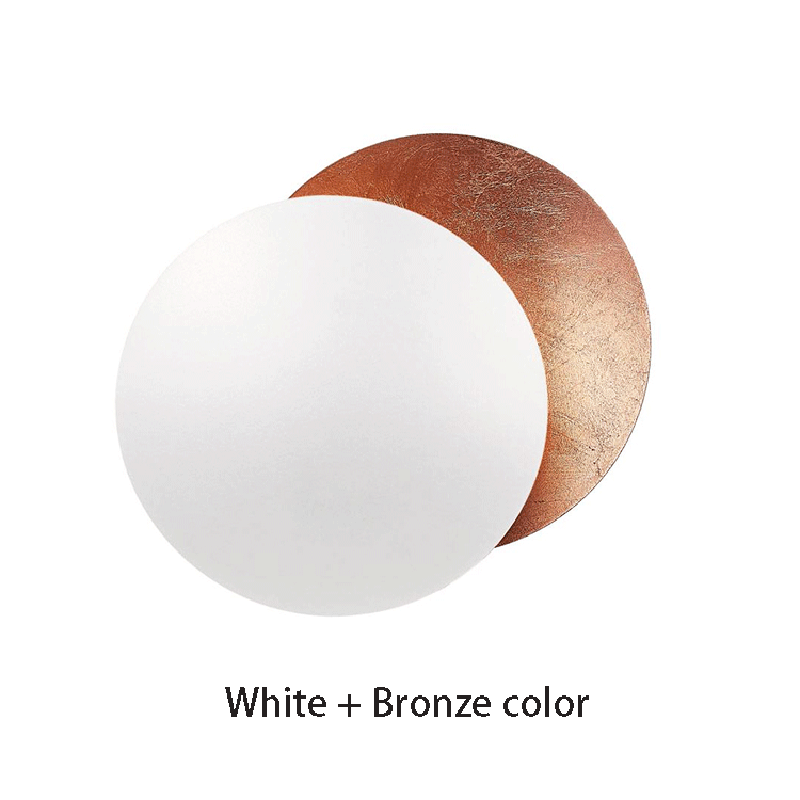 Nordic Vintage Solar Eclipse Wall Lamp – Energy-Efficient LED