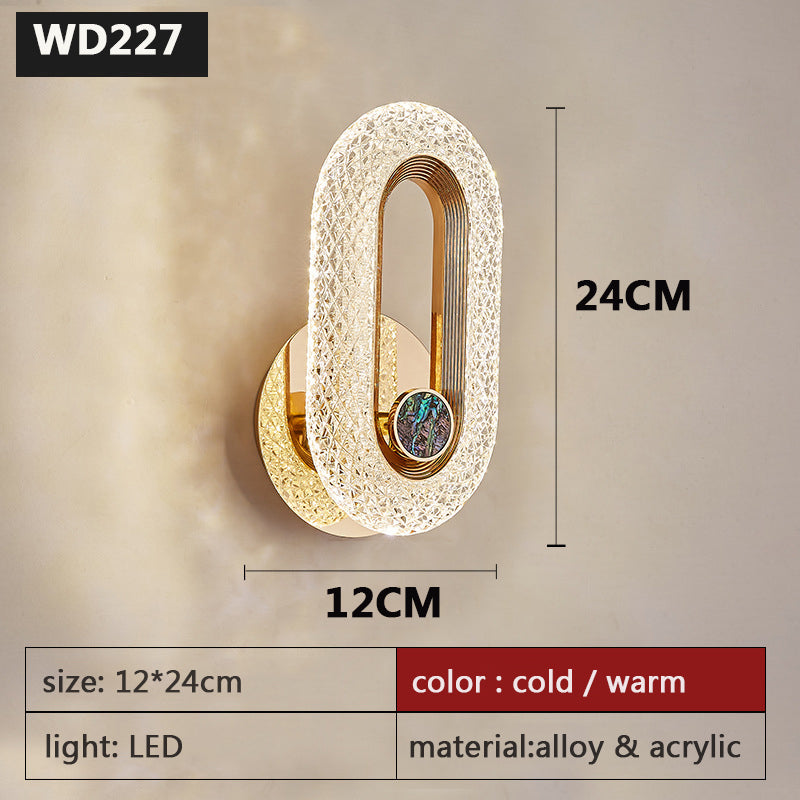 Lampada da parete nordica – Applique da interno moderna ed elegante