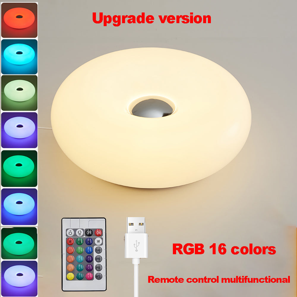 USB-Touch-Tischlampe - Dimmbare RGB-Beleuchtung mit 16 Farben