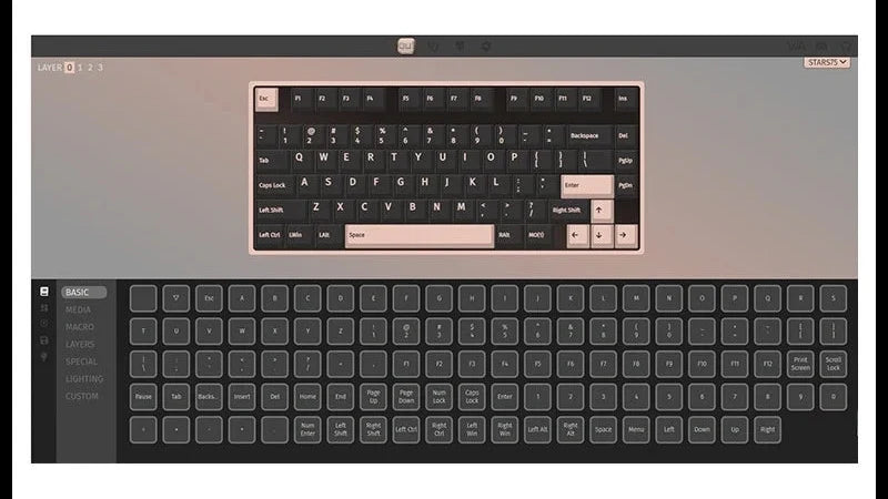 NovaKey Winnie kabellose mechanische Tastatur - Drei Modi, taktiles Tippgefühl