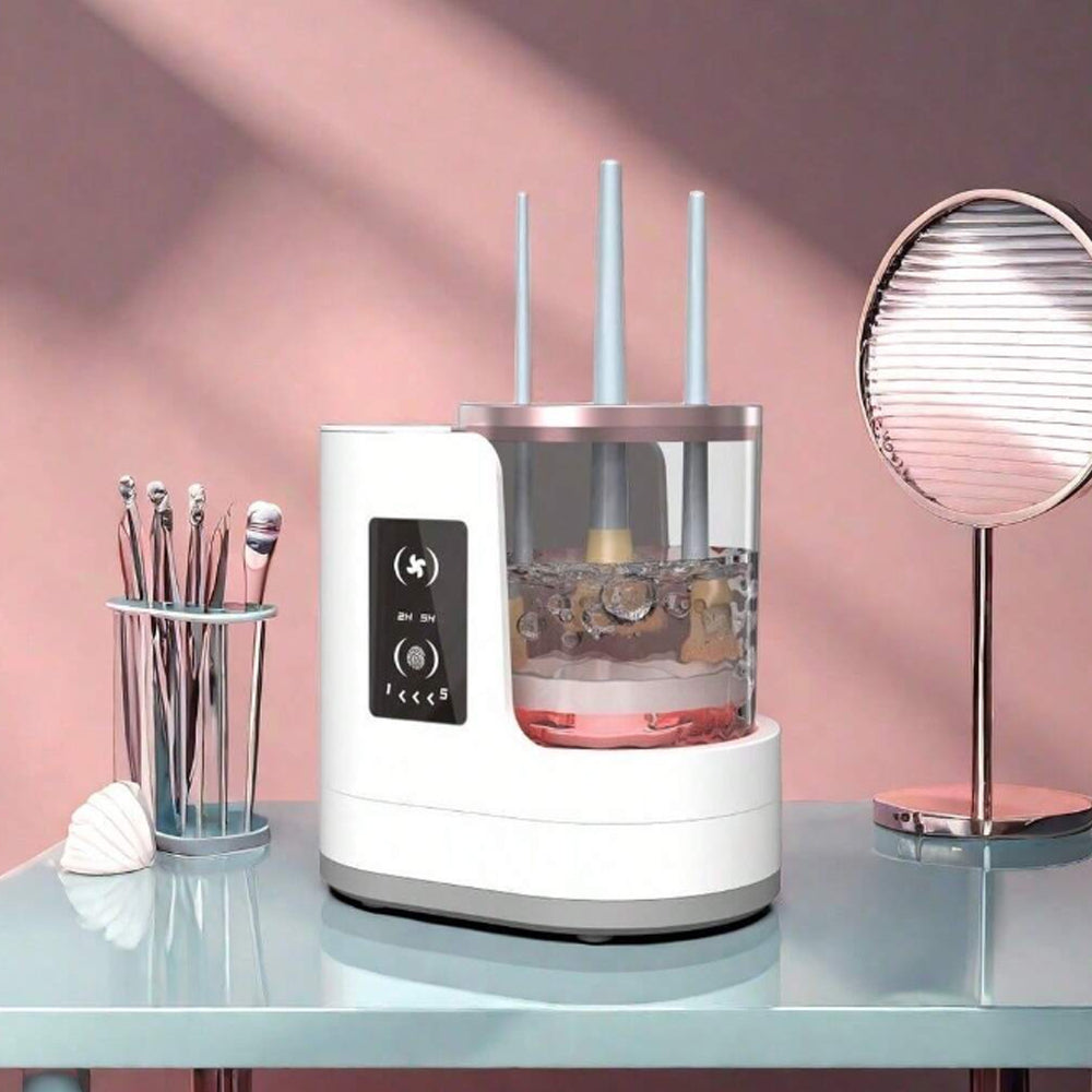 Rechargeable Electric Makeup Brush Cleaner — Fast Deep-Cleaning Device