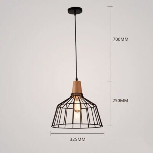 AstraLume Verstellbare Pendelleuchten mit Vintage-Eisen-Finish