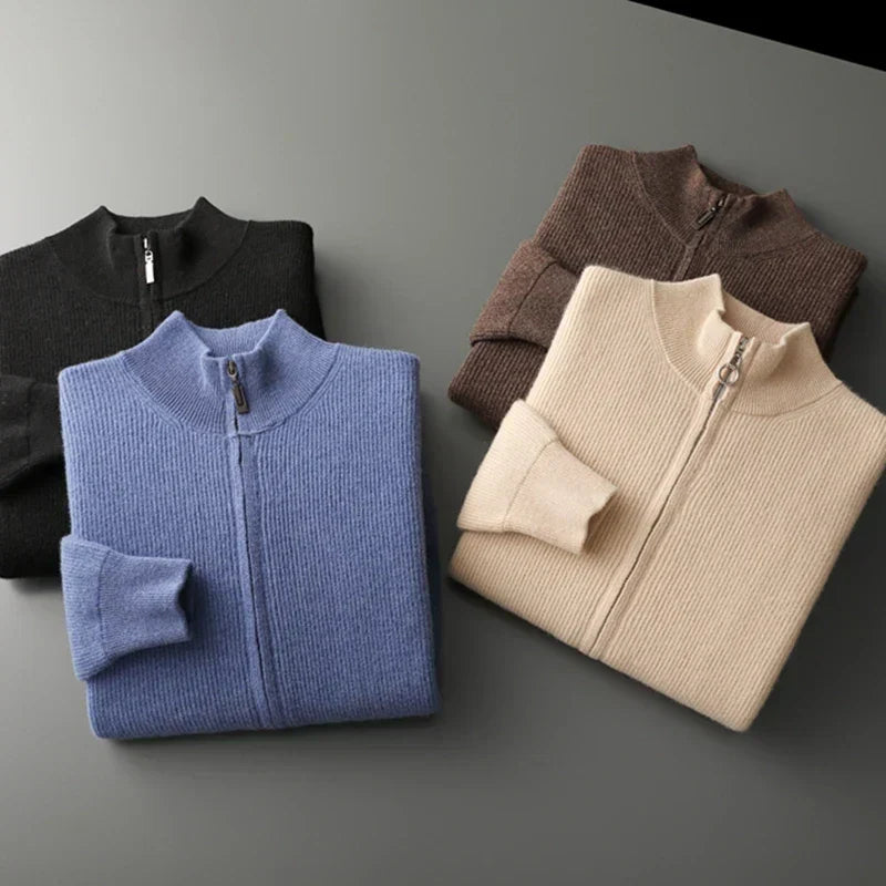 Alexander Pullover aus 100 % reiner Wolle/Kaschmir für Herbst und Winter
