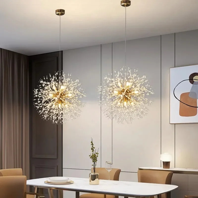 LumaNest Warm Glow LED Pendant Light For Living Room, Dining, And Bedroom
