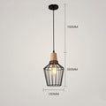 AstraLume Verstellbare Pendelleuchten mit Vintage-Eisen-Finish