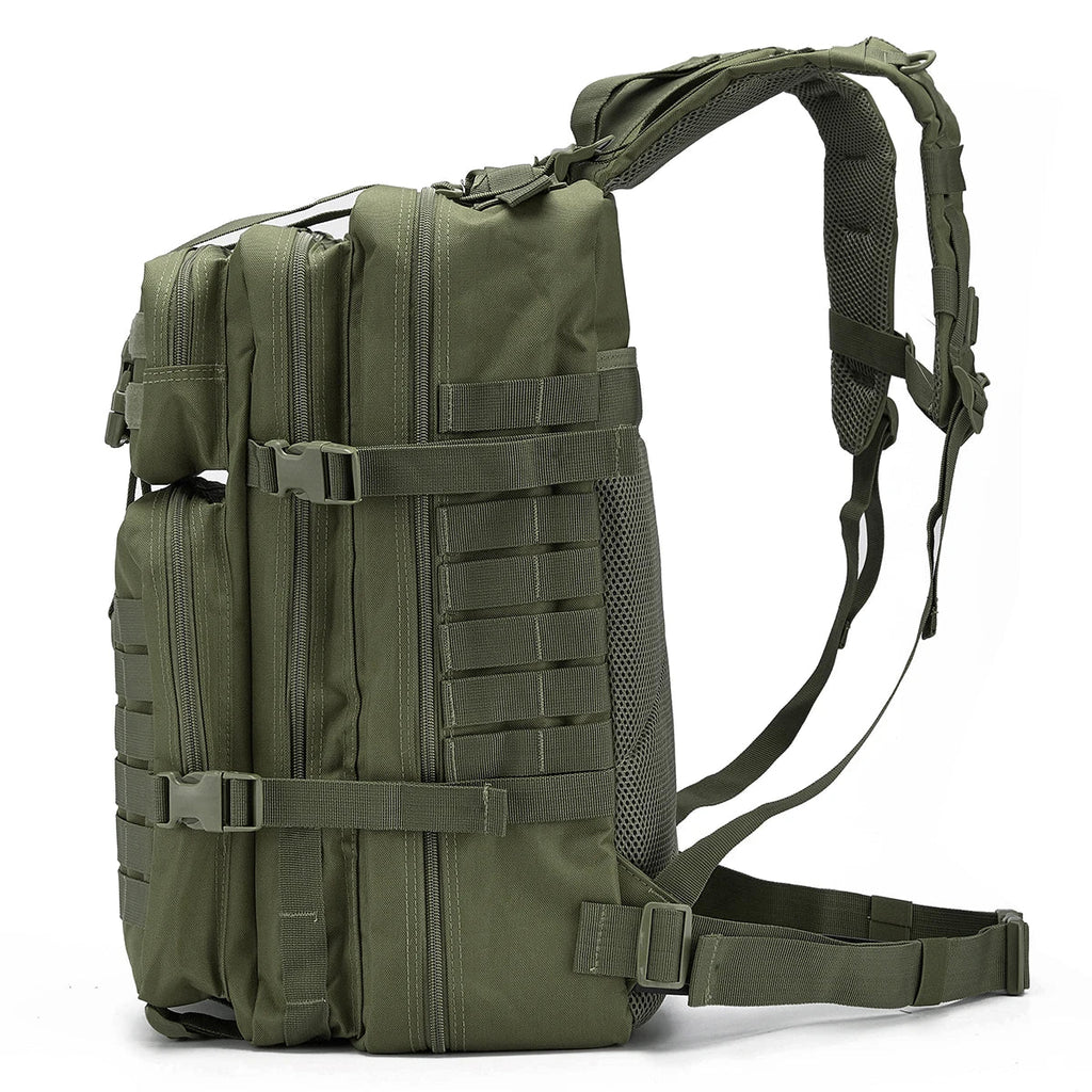 Rucsac tactic MOLLE de 45L — capacitate mare, suporturi pentru pahare