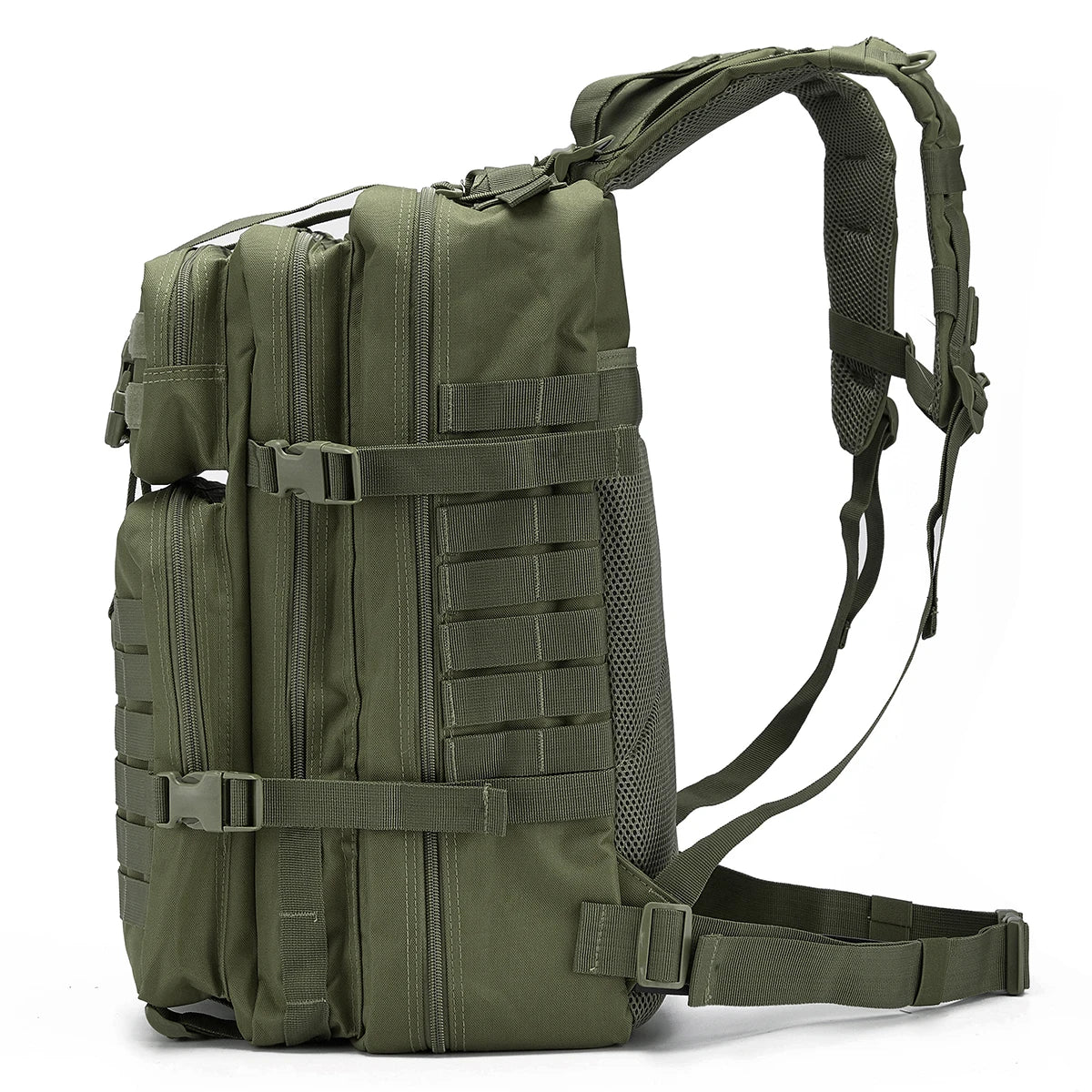 Rucsac tactic MOLLE de 45L — capacitate mare, suporturi pentru pahare