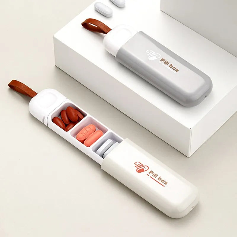 Pastillero Offnex - organizador compacto con varios compartimentos