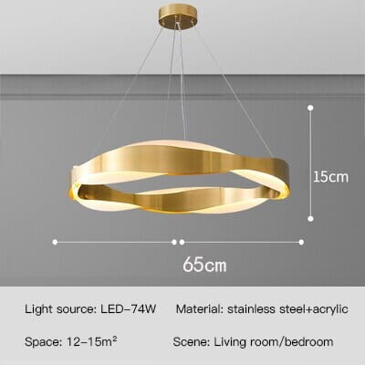 OrionRing Verstellbare Pendelleuchte mit längenverstellbarem Kabel und drei Farbsettings
