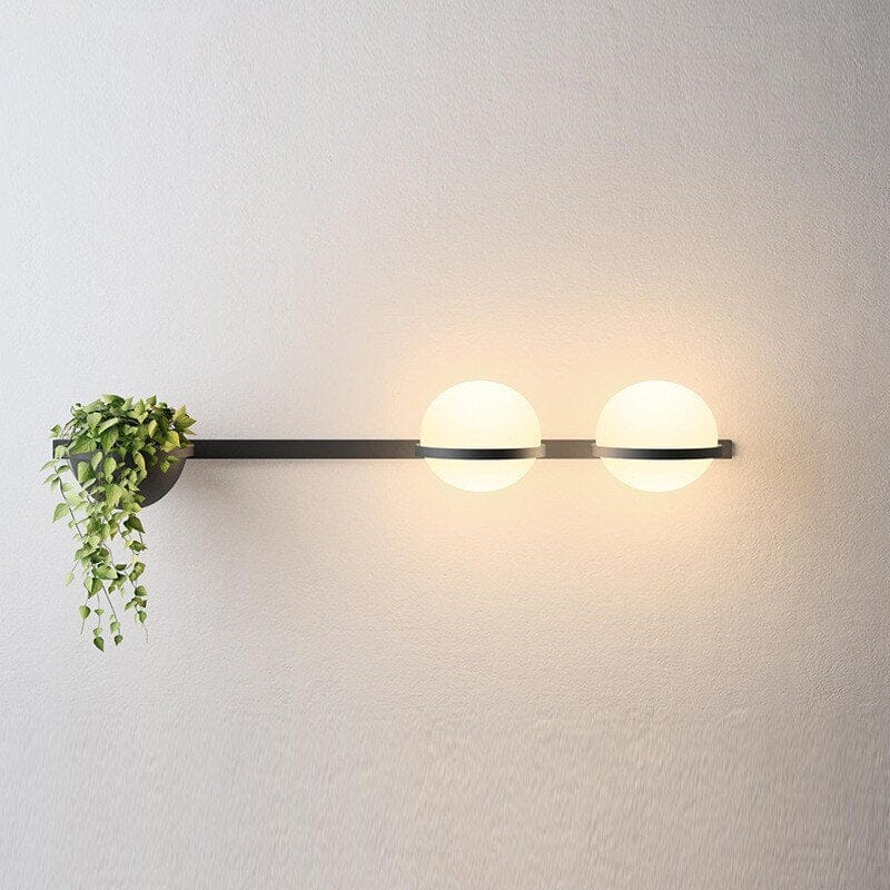 VerdantGlow Pflanzen-LED-Art-Deco-Beleuchtung für Wände und Pendel