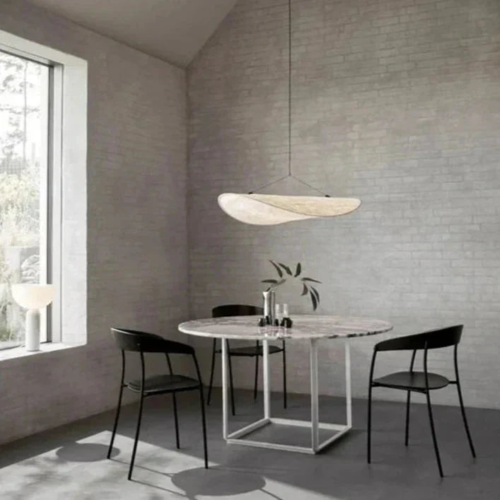 Sarah-Pendelleuchten-Kollektion — Kartoffelchip-Lampe, LED E27
