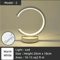 Contemporary LED Ring Desk Lamp For Energy Efficient Lighting