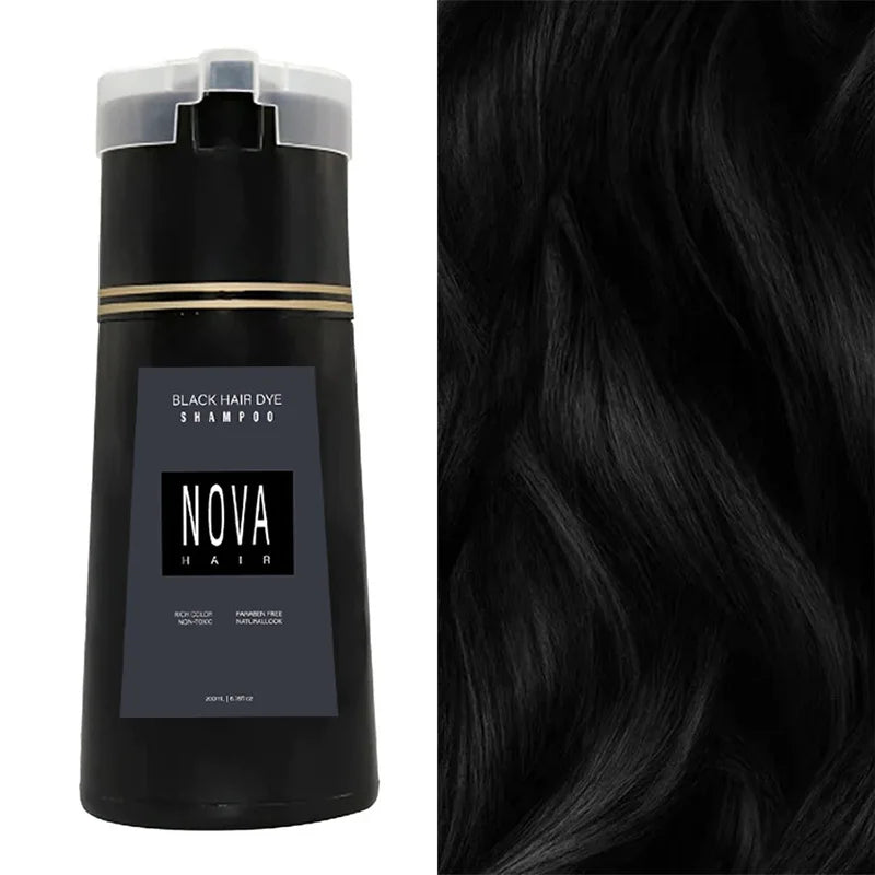 NovaHair bylinný šampon na barvení vlasů za 10 minut