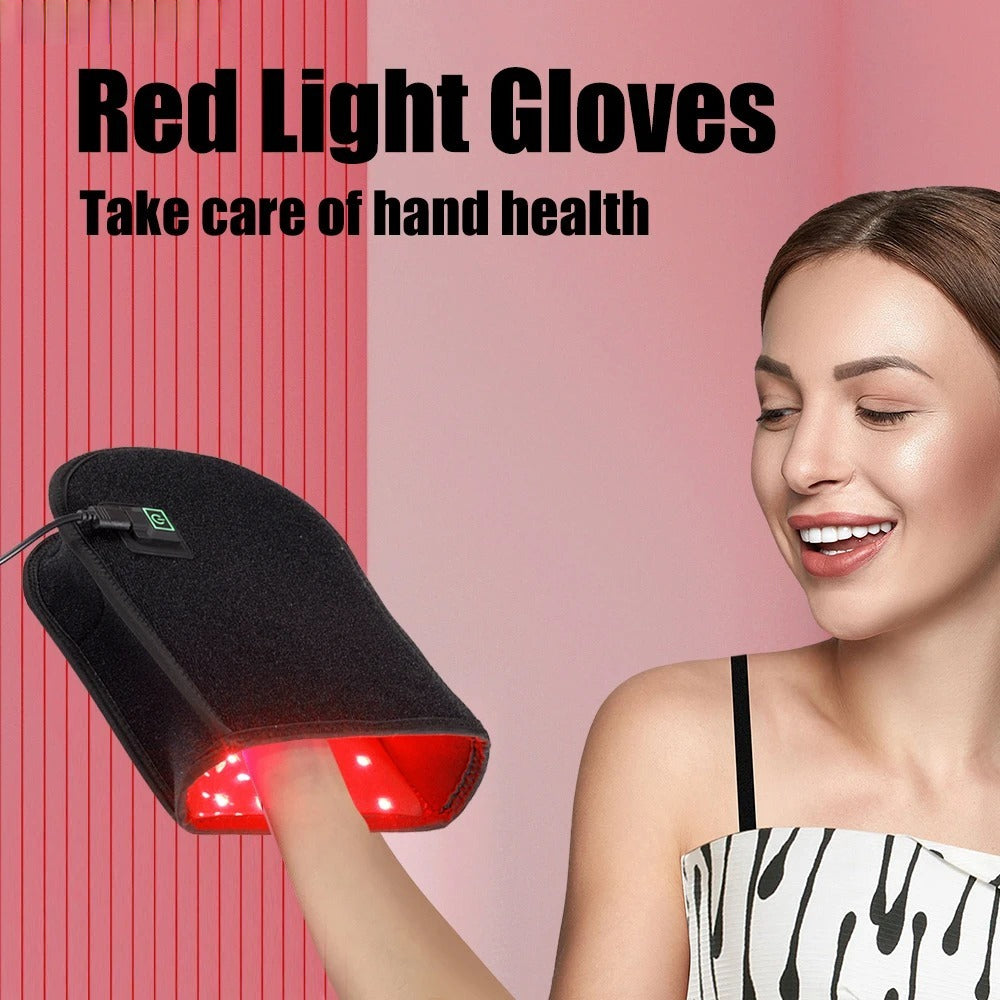 660nm infrarood-roodlichttherapiehandschoen