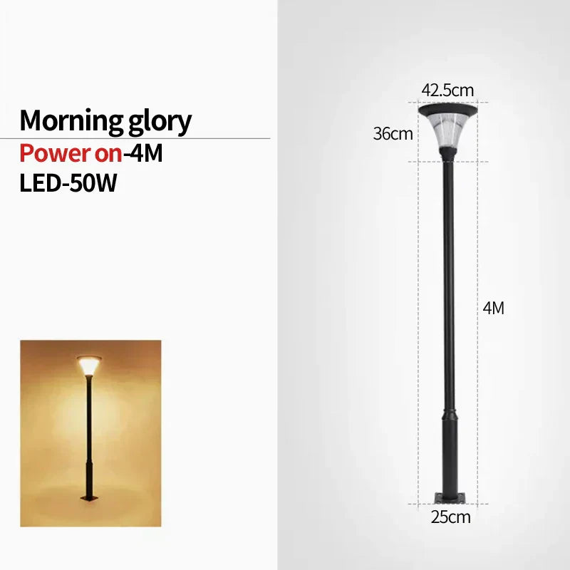 NovaColumn Outdoor Aluminum Exterior Light Fixture Weatherproof IP65