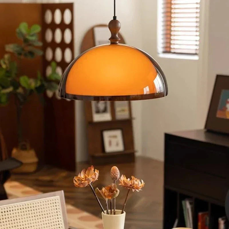 Asterra Brown LED Pendant Light For Dining Tables And Kitchen Islands
