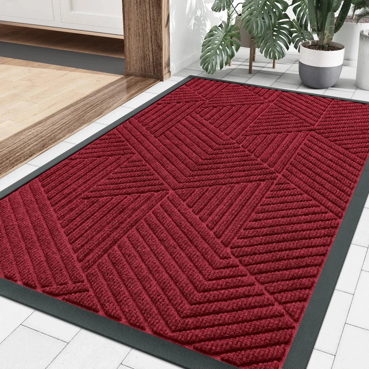 Tapete antiderrapante FLOORMATE para reter sujidade — Superfície absorvente de humidade
