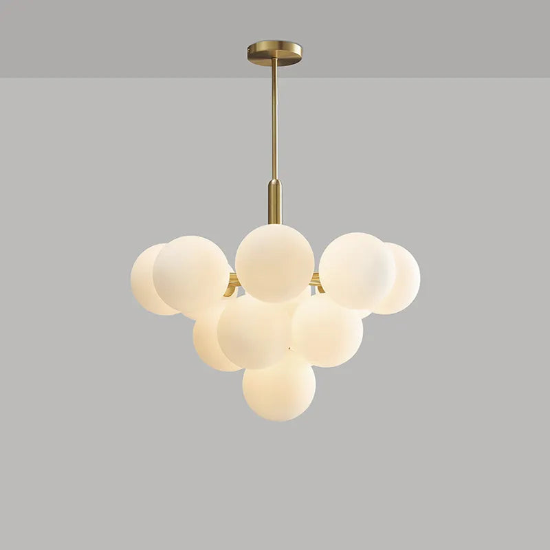 LED-Pendelleuchte Marylebone — Fünf Lampenköpfe, dreizehn Lampenkörper
