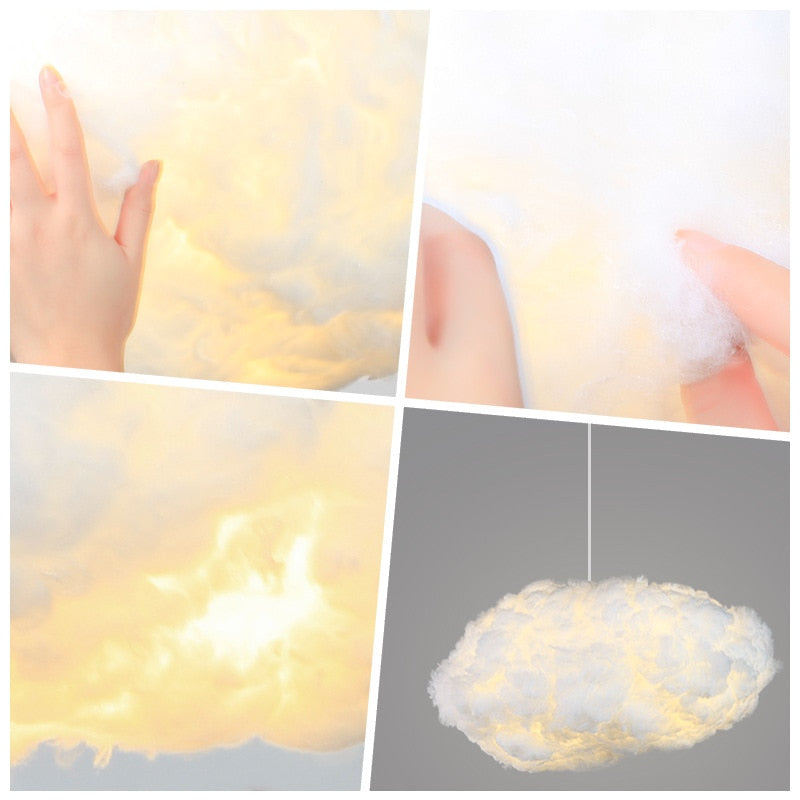 Cloud Lighting Lamp — měkké rozptýlené světlo, design ve tvaru oblaku