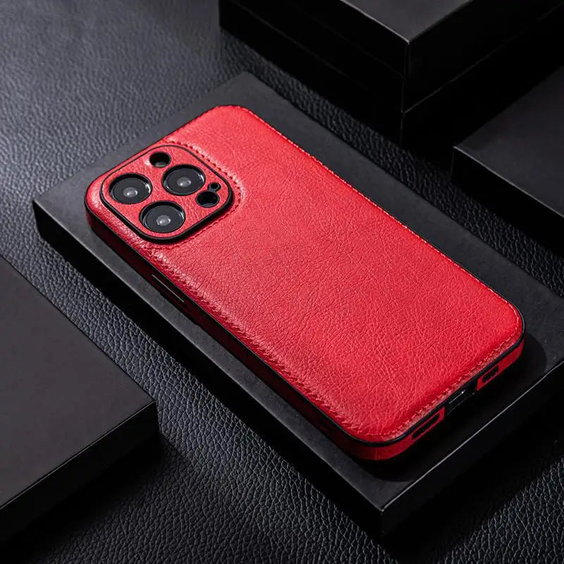 Kensington Leder-iPhone-Hülle - Stoßfester, sturzsicherer Schutz