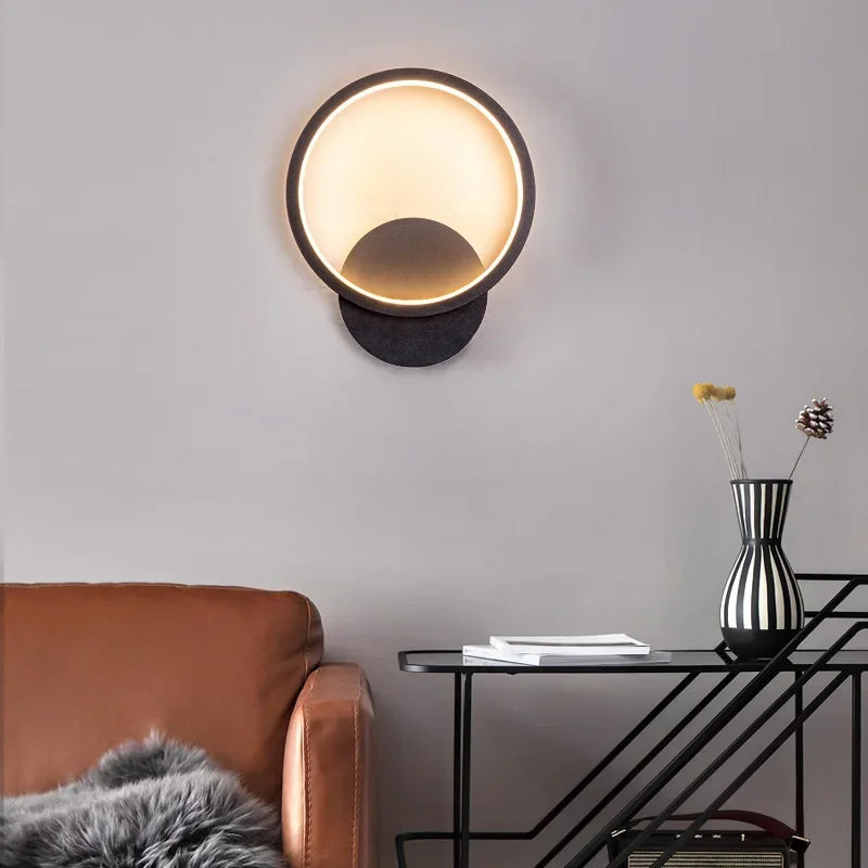 Lampe murale moderne à LED — applique murale nordique minimaliste