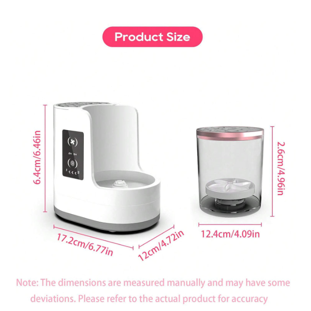 Rechargeable Electric Makeup Brush Cleaner — Fast Deep-Cleaning Device