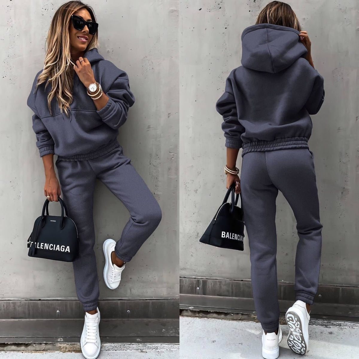 Mira Jogginganzug-Set — Gemütliche Loungewear für Herbst und Winter