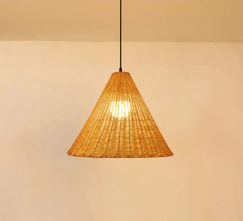 EverBamboo LED Hanging Pendant Light For Scandinavian Ceiling Decor
