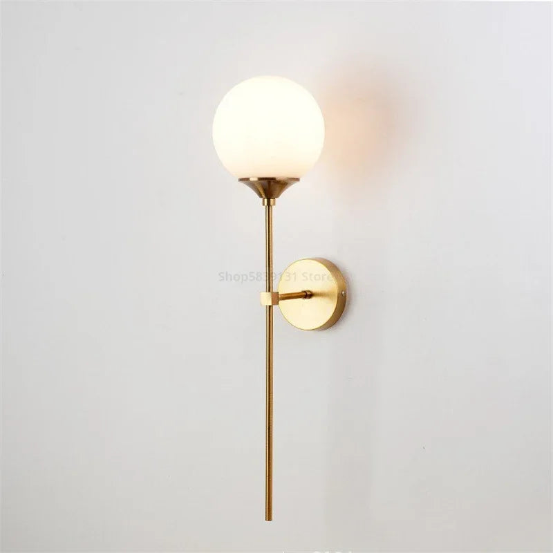 ScandiStyle Nordic LED-Wandleuchte — Leselampe mit langem Arm