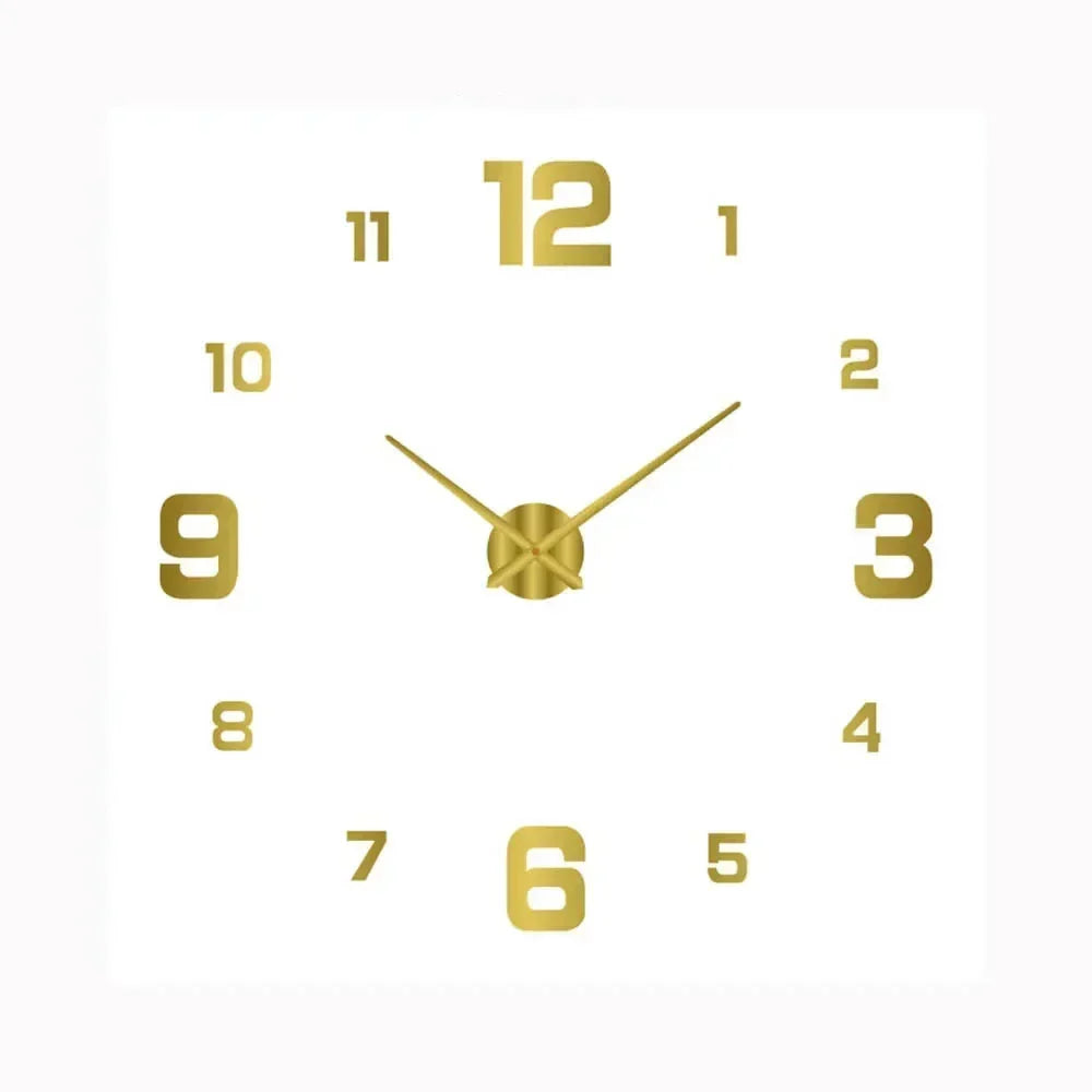 Horloge murale classique silencieuse Avelon — Mouvement sans tic-tac, une seule pile AA