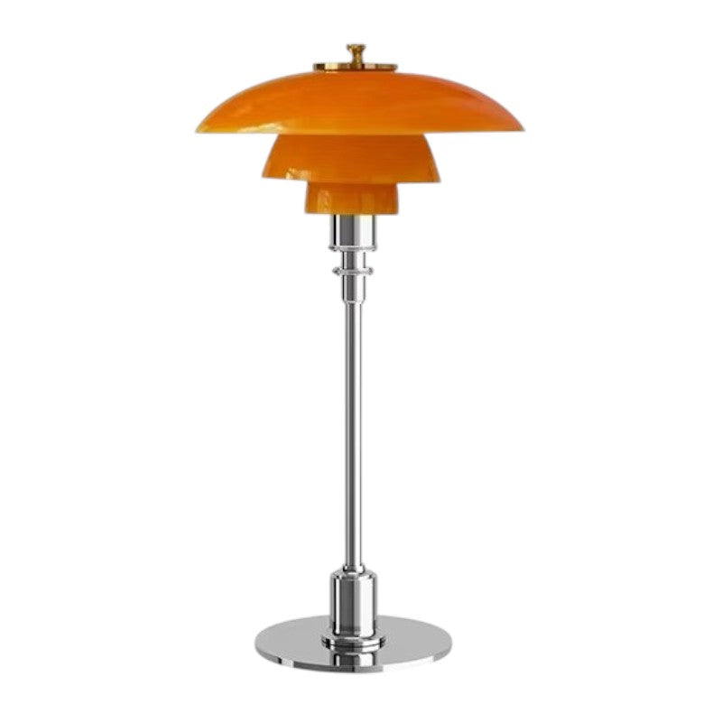 مصباح طاولة NovaGlow LED — تصميم اسكندنافي بسيط، Ø 11 بوصة × الارتفاع 47 سم