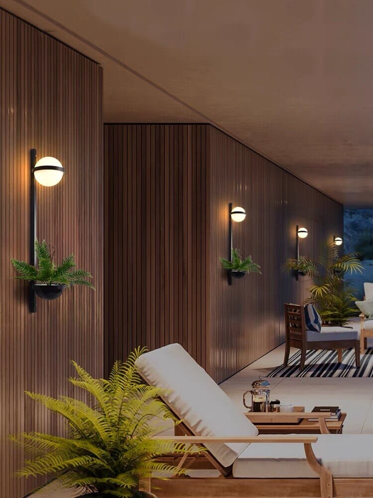 VerdantGlow Pflanzen-LED-Art-Deco-Beleuchtung für Wände und Pendel