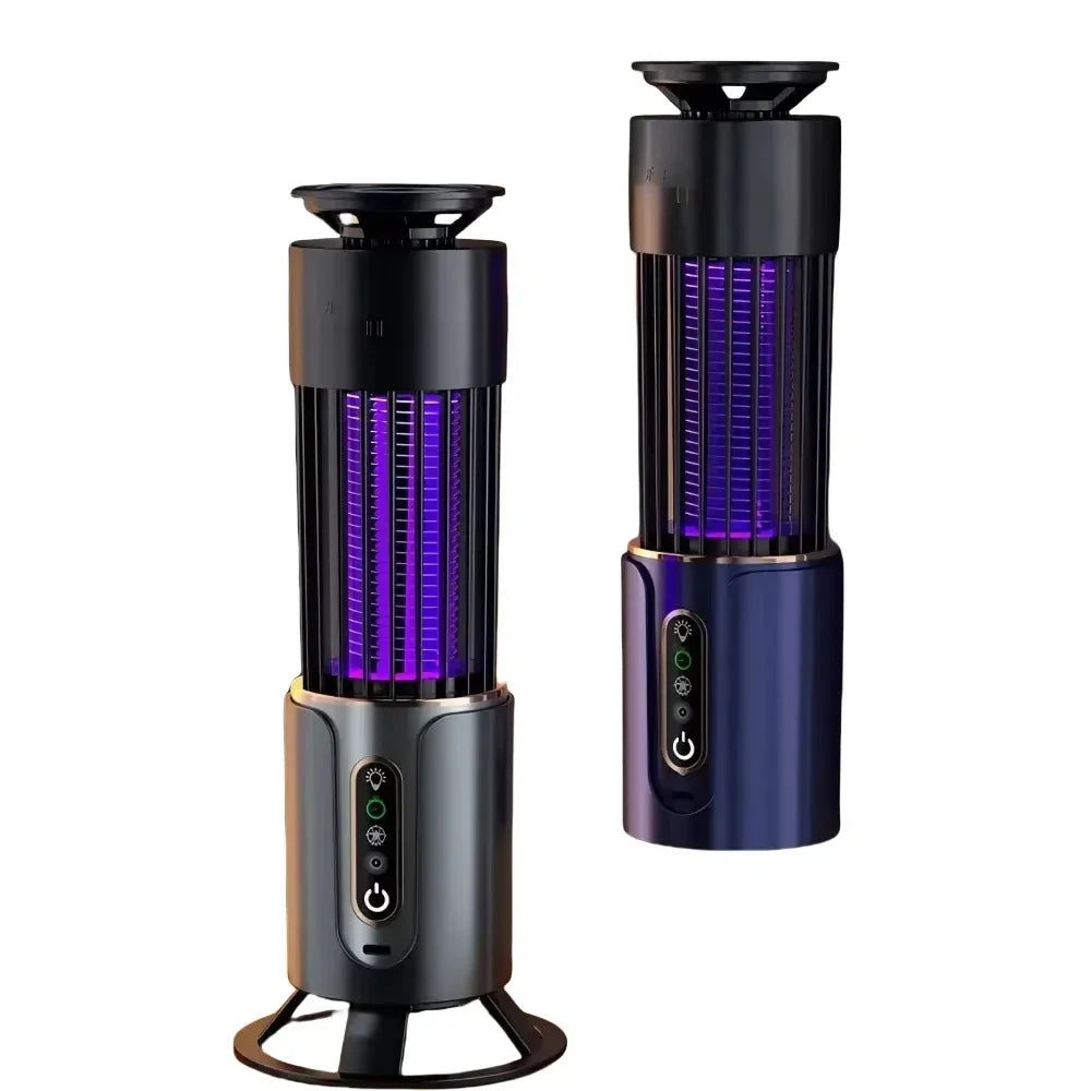 USB Dual-Action Camping Lantern and Silent UV Mosquito Trap