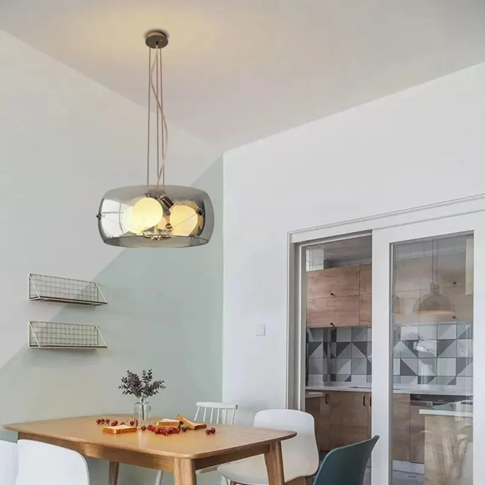 NovaLume Glass LED Pendant Light for Kitchens and Dining Areas