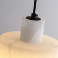 Virel Nordic Pendant Light With White Marble In Minimalist Design