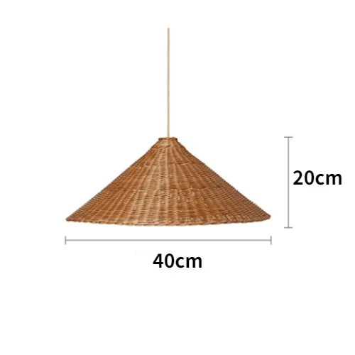 EverBamboo LED Hanging Pendant Light For Scandinavian Ceiling Decor