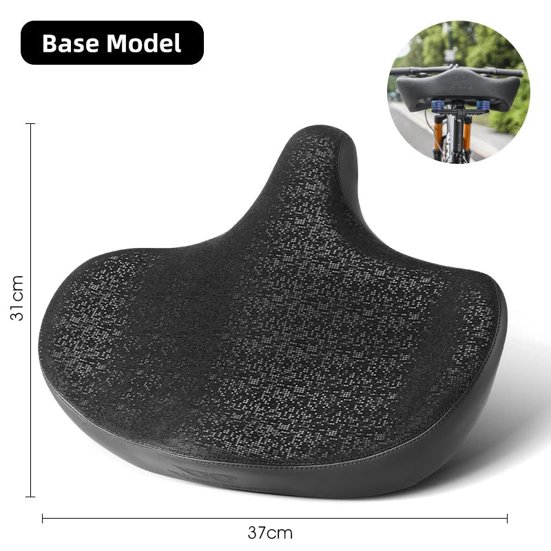 מושב אופניים ארגונומי רחב WEST BIKING ל-MTB, אופניים חשמליים ואופניים עירוניים