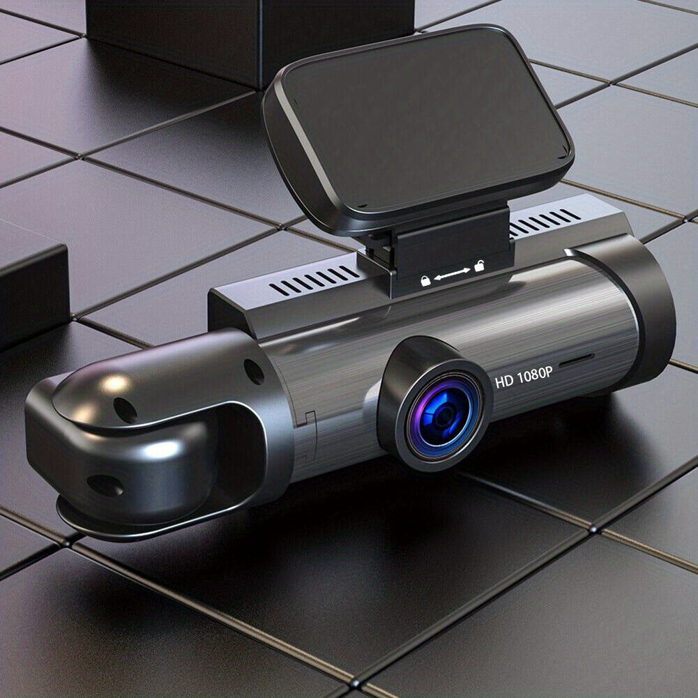 1080P-WLAN-Dashcam mit zwei Kameras – IR-Nachtsicht, Schleifenaufnahme