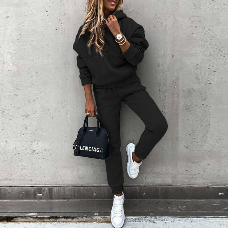 Mira Jogginganzug-Set — Gemütliche Loungewear für Herbst und Winter