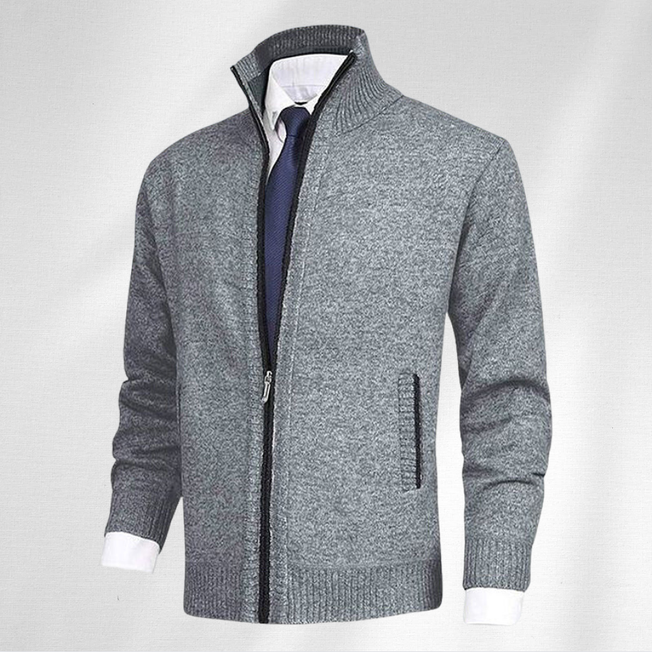 Tony Stilvoller Business-Cardigan für Herren — Kuschelige Strickmode