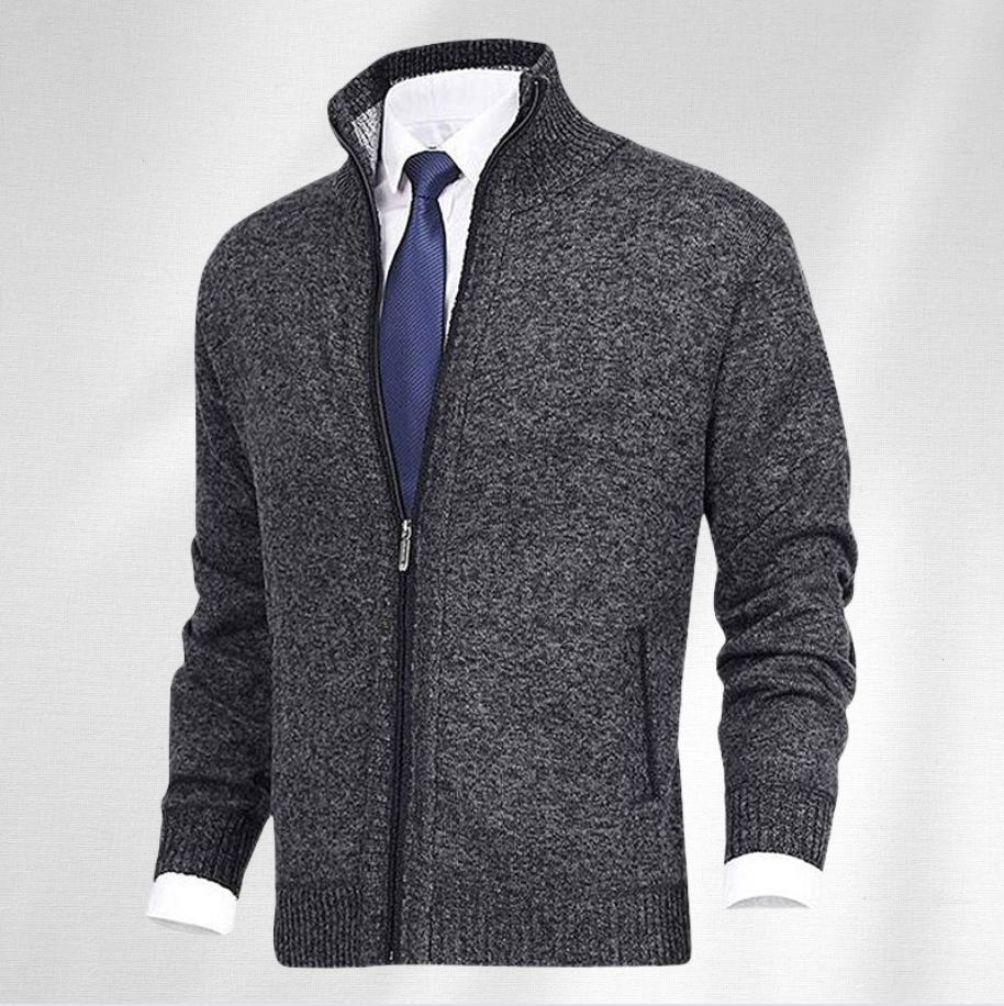 Tony Stilvoller Business-Cardigan für Herren — Kuschelige Strickmode