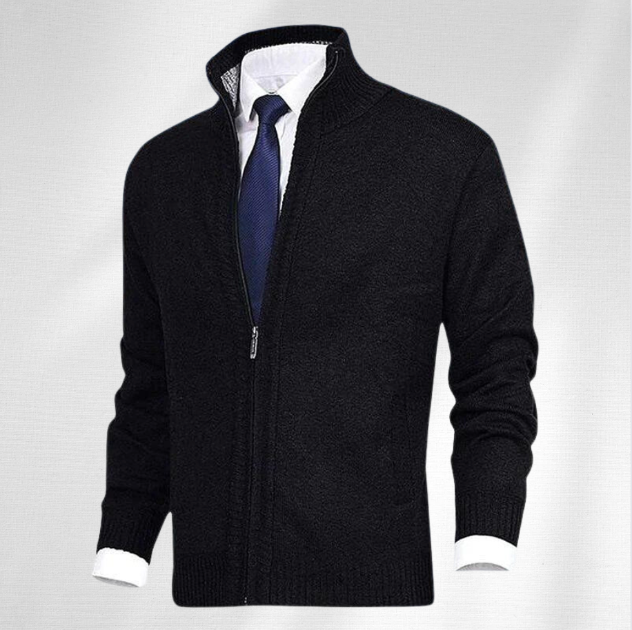 Tony Stilvoller Business-Cardigan für Herren — Kuschelige Strickmode