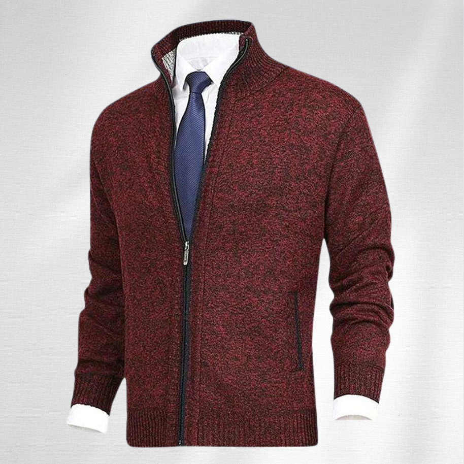 Tony Stilvoller Business-Cardigan für Herren — Kuschelige Strickmode