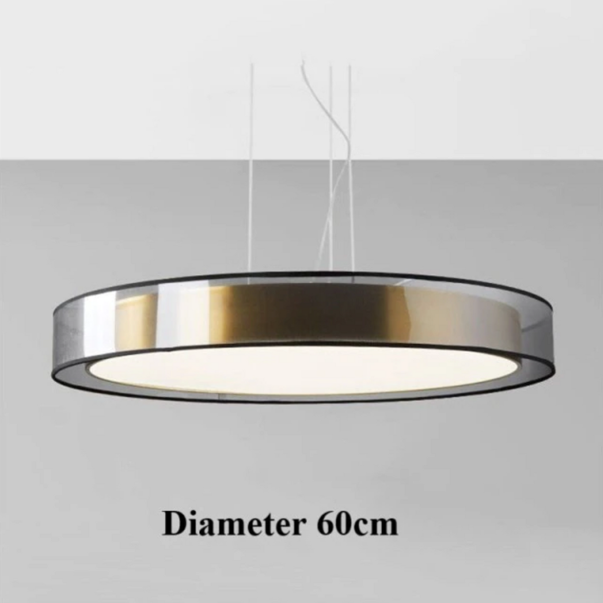 Zentra TriLight Flush Mount Ceiling Light — Slim Round Profile, 3000K 4000K 5000K Color Temperature Control