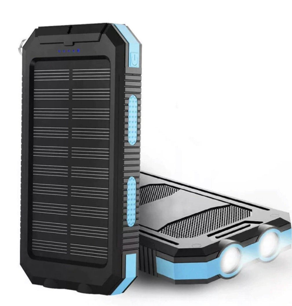 SolarCharge Elite 防水モバイルバッテリー — 持ち運び用充電パック