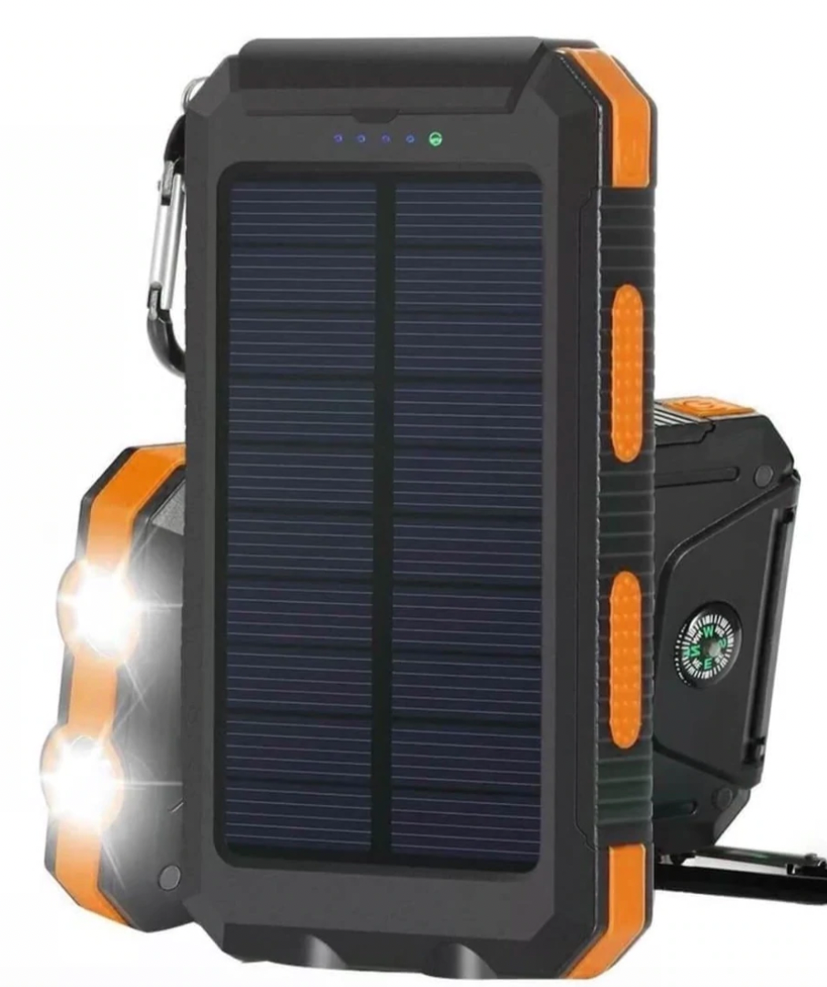 SolarCharge Elite 防水モバイルバッテリー — 持ち運び用充電パック