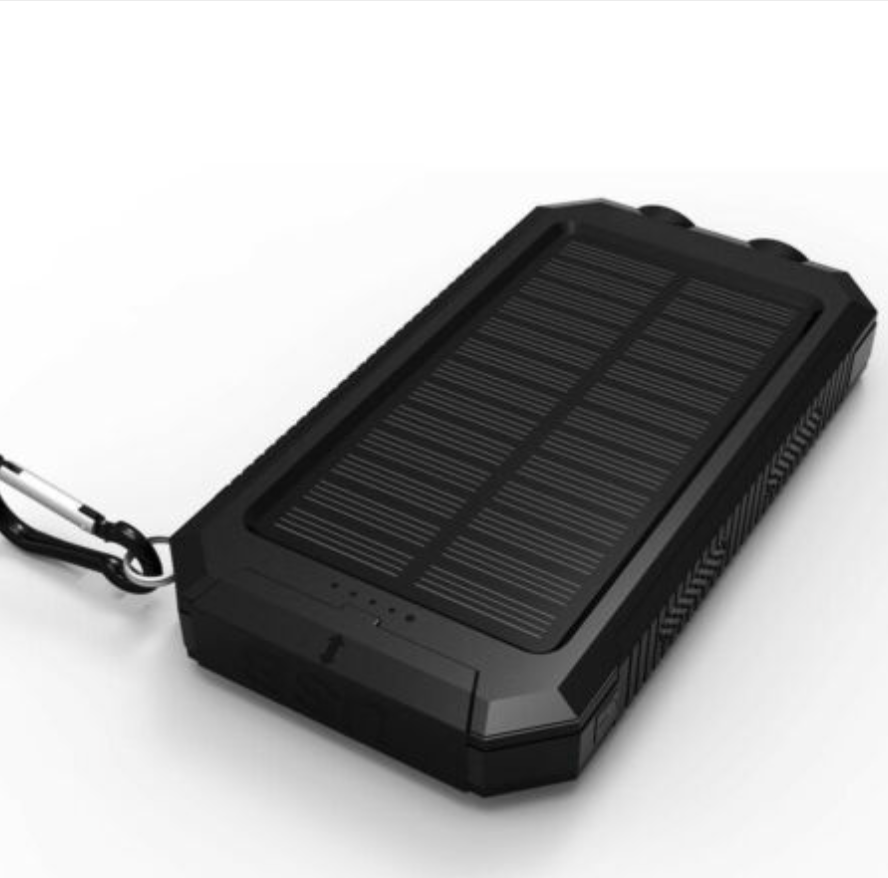 Voděodolná powerbanka SolarCharge Elite — přenosný nabíjecí akumulátor