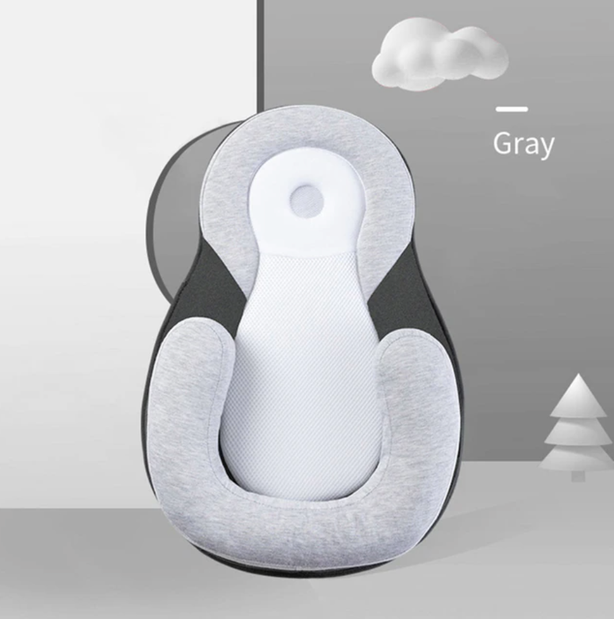 مهد أطفال محمول Baby Nest — دعم لتجنب تسطح الرأس