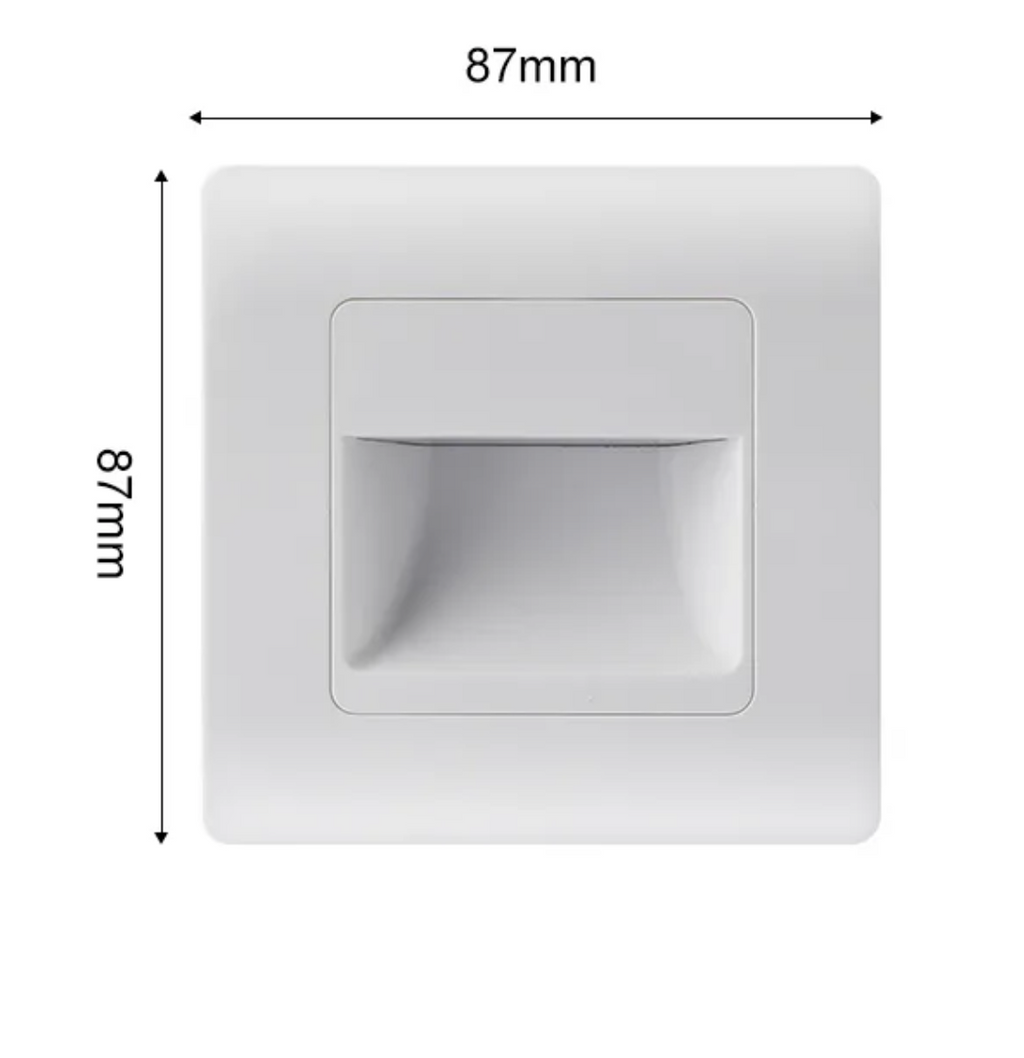NovaTrail utomhusvägglampa med rörelsesensor — elegant design med låg profil